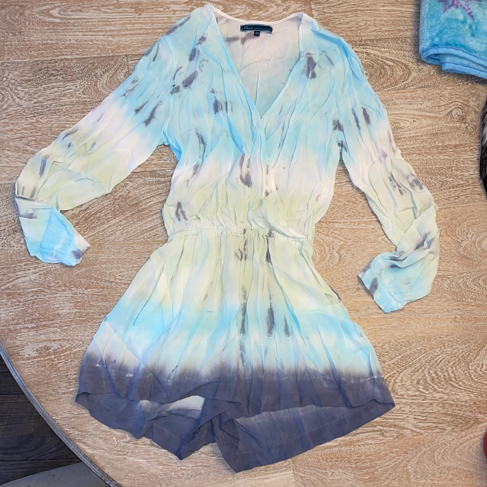 Shore tie dye romper XS California